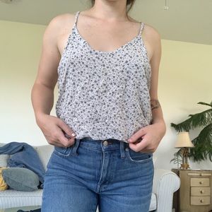 Brandy Melville spaghetti strap crop top